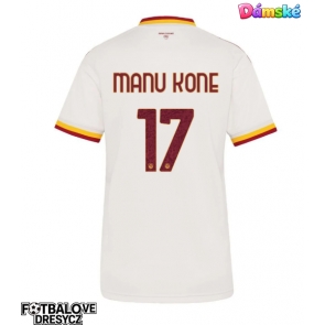 AS Roma Manu Kone #17 Dámské Venkovní Dres 2026-27 Krátký Rukáv AS Roma Manu Kone #17 Dámské Venkovní Dres 2026-27 Krátký Rukáv